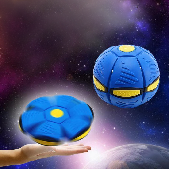 Portable Creative Magic Light Flying Saucer UFO Ball For Kids