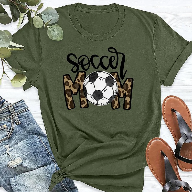 AL™ Soccer Mom T-shirt Tee-03285-Annaletters