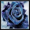 Blue Rose  | Full Round Diamond Painting Kits