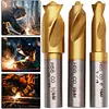 3Pcs 6.5/8/10mm High Strength Spot Weld Cutter Drill Bit for Wood Steel Milling