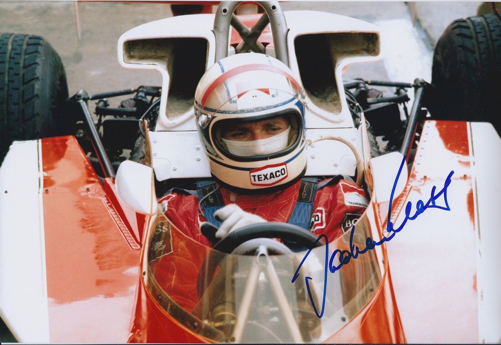 Jochen MASS SIGNED McLaren Le Mans 24hr Driver 12x8 Photo Poster painting Autograph AFTAL COA