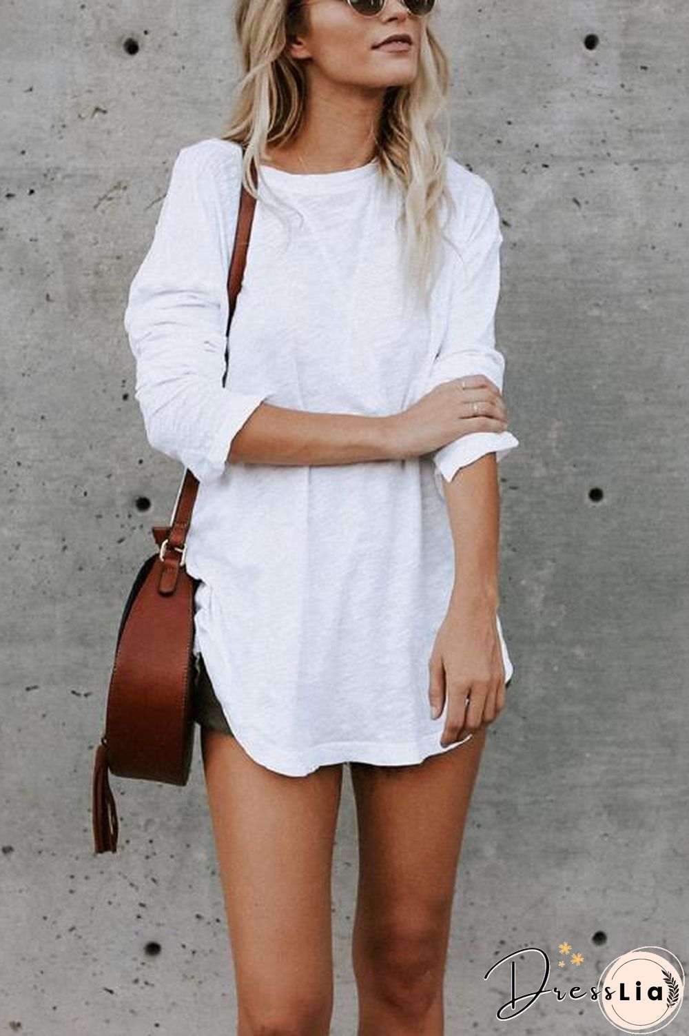 Elegant Basic Solid T-shirt
