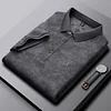Men's Embroidered Fashion Casual Solid Color Polo Shirt