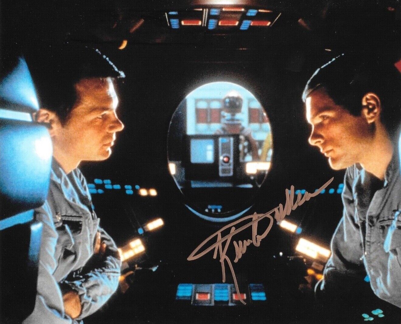 * KEIR DULLEA * signed 8x10 Photo Poster painting * 2001: A SPACE ODYSSEY * COA * 5