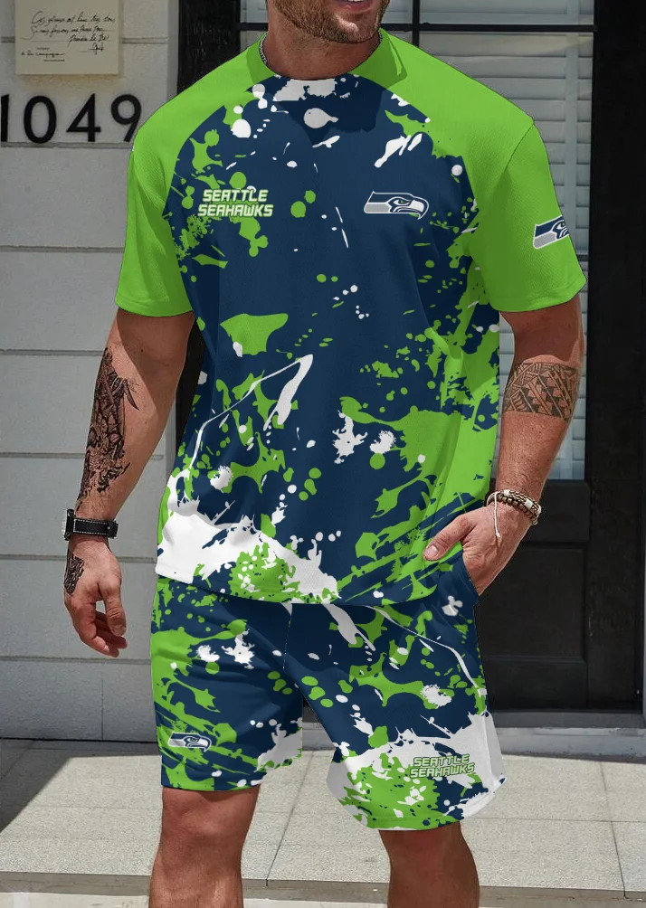 Seattle Seahawks Limited Edition Top And Shorts Two-Piece Suits