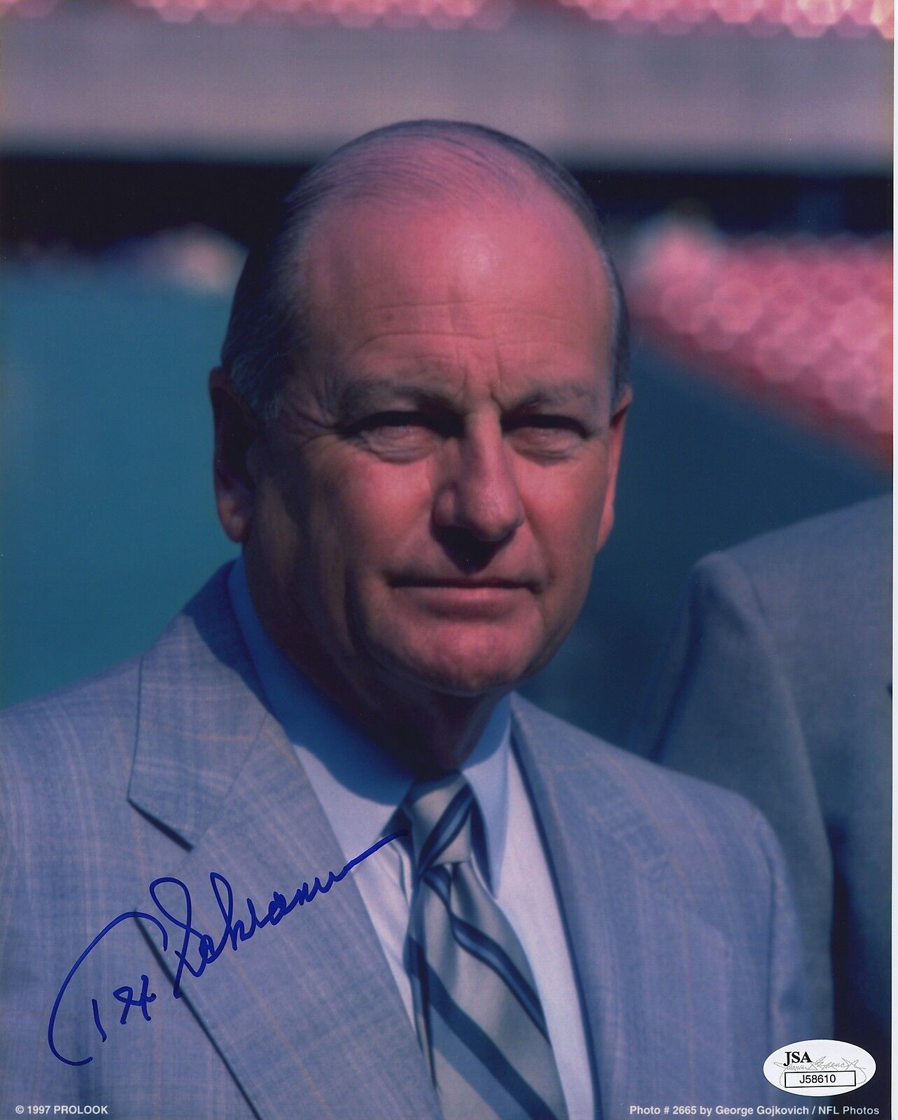 Tex Schramm 8x10 Signed/Autograph/Auto JSA Authenticated Dallas Cowboys