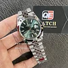Rolex Datejust 41 m126300-0020 Stainless Steel on Jubilee with Mint Green Dial and Smooth Bezel Super Clone