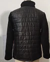 Down Jacket Patchwork Contrast Lambs wool