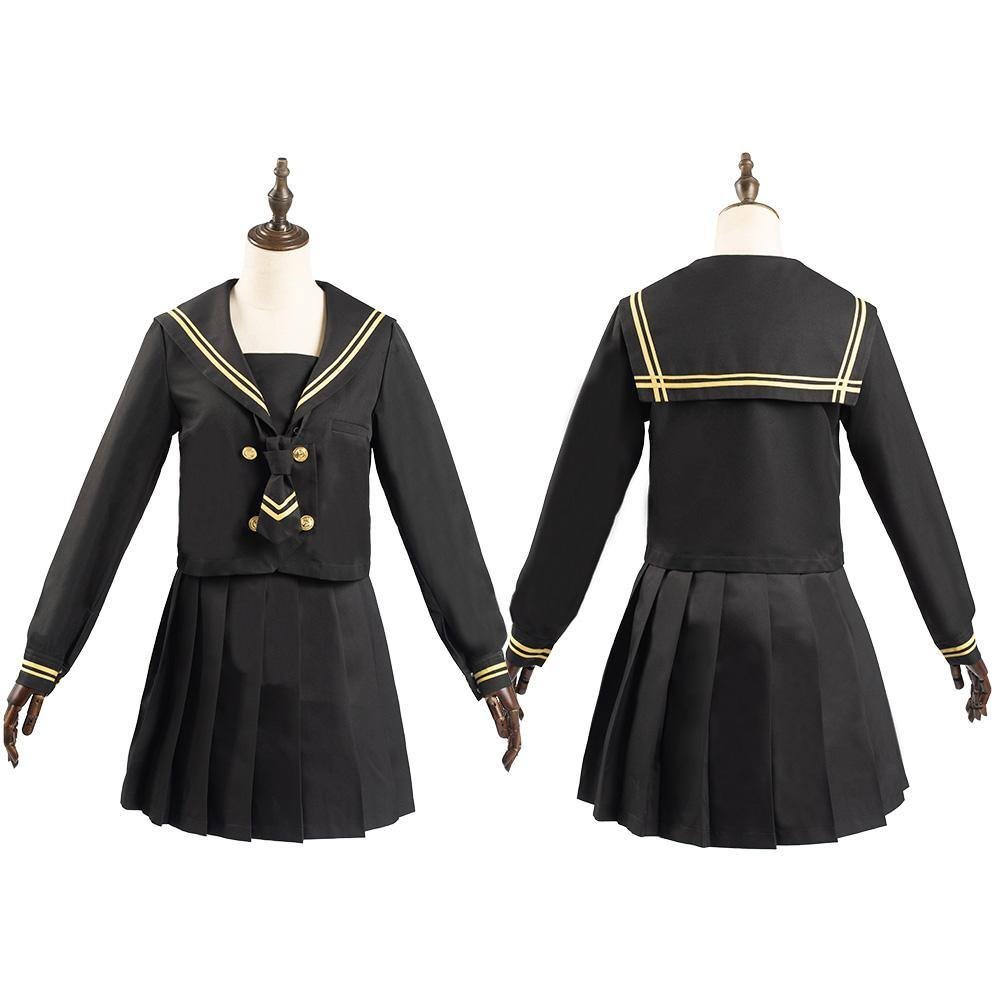 JK Japanische Uniform Schuluniform Mädchen Studentin Unform Matroseanzug Cosplay Kostüm