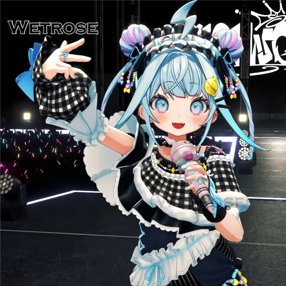 [Deposit Poll] Wetrose Hololive DEV_IS FLOW GLOW Vtuber 3D Live Mizumiya Su New Outfit Cosplay Costume 水宮枢3Dライブ新衣装コスプレFG3Dライブ