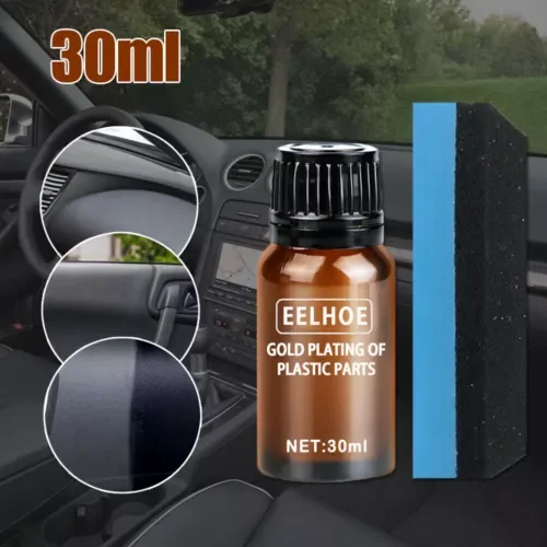 Dronehint 30ML Plastic Parts Refurbish Agent Auto Car Interior Dashboard Restorer & Sponge (For: Acura) Parts