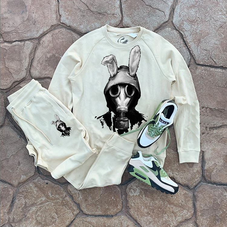 Casual skull print sweater