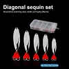 5pcs Metal Jig Spoon Spinner Fishing Lure Wobbler Bait Set Hard Bait for Fishing