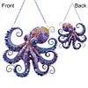 Diamond Painting Acrylic Octopus Diamond Painting Dots Hanging Pendant
