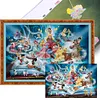 Disney Family-18CT Stamped Cross Stitch 70*50cm(Big Size) tapestrymarket