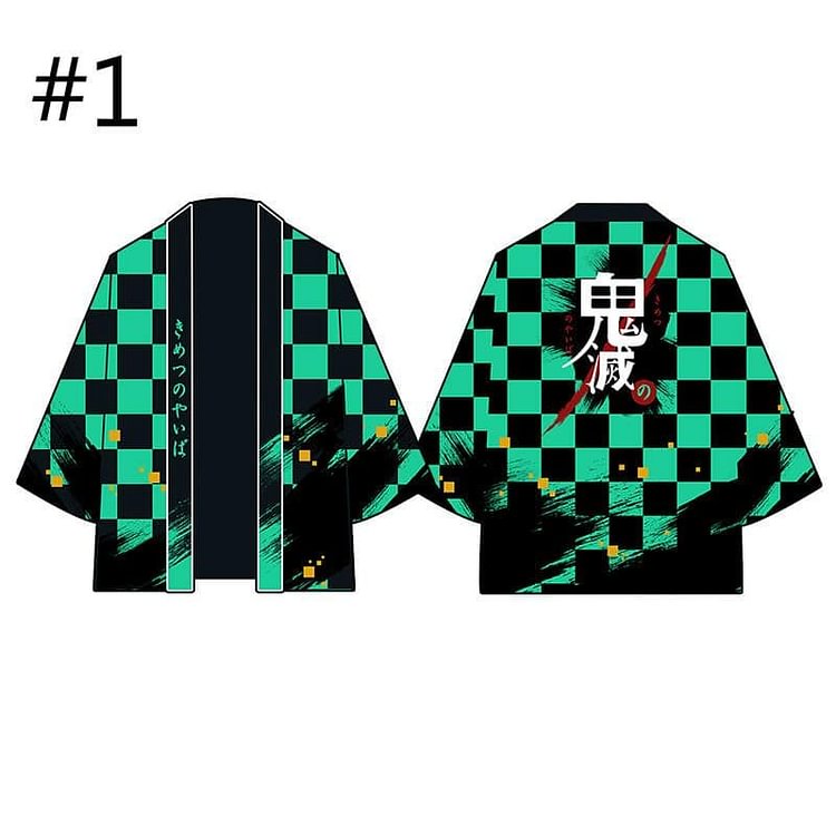 Kimetsu no Yaiba Characters Cosplay Kimono SP14520