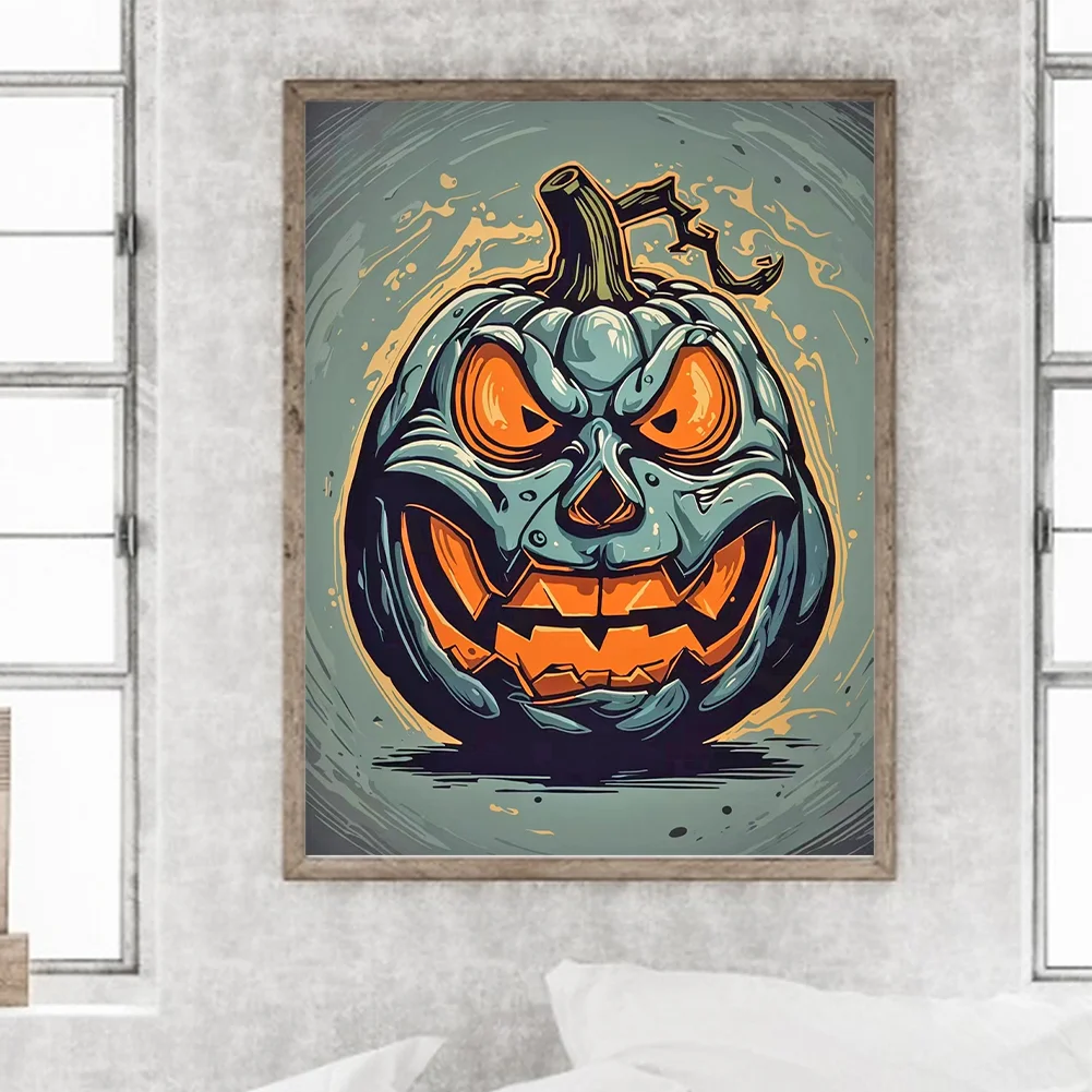 Diamond Painting - Full Round Drill - Pumpkin(Canvas|30*40cm)