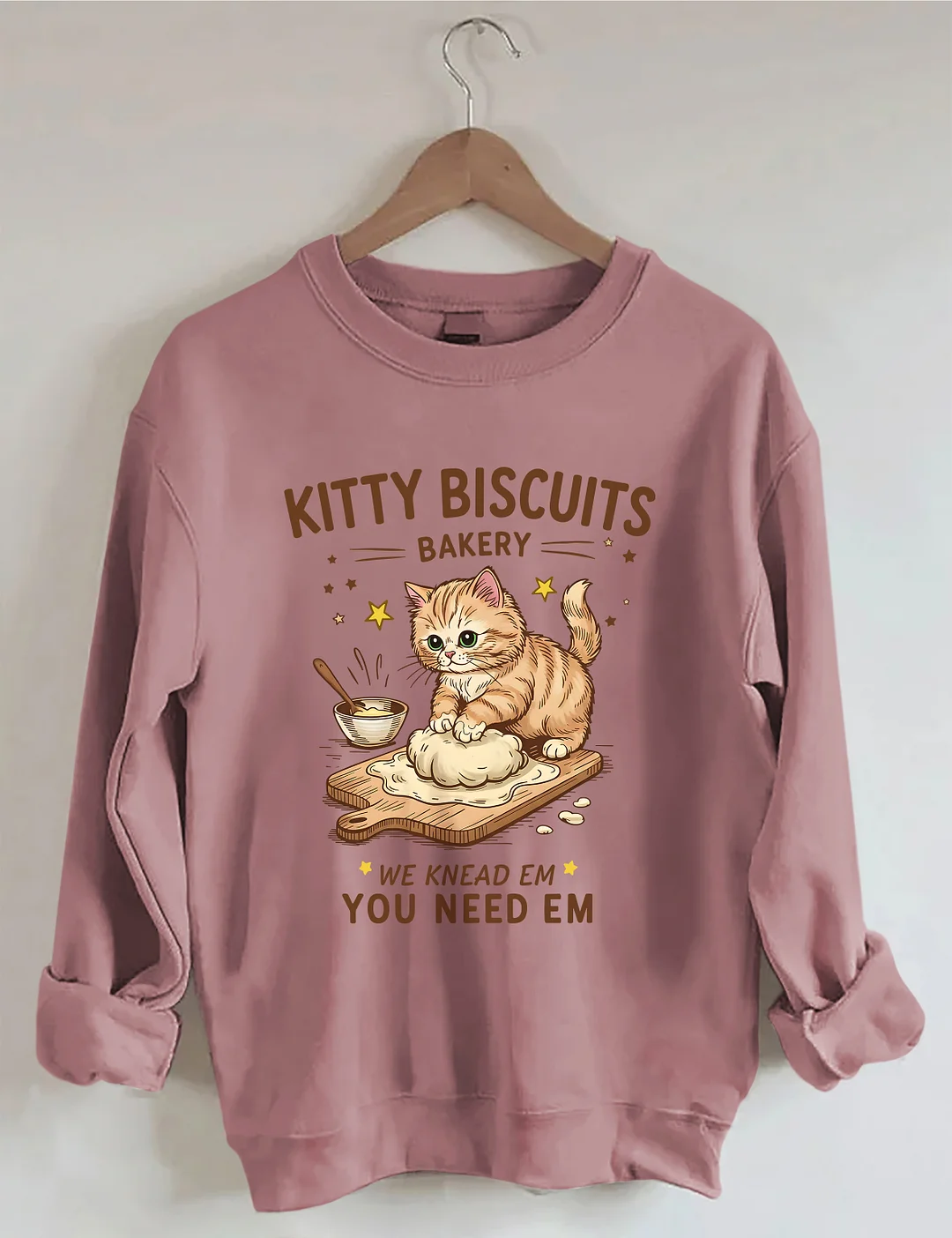 Kitty Biscuits Bakery Sweatshirt