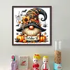 Pumpkin Gnome-11CT Stamped Cross Stitch 40*40cm/15.75*15.75in