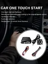 12V Car One Key Start System Remote Control Keyless Entry System Car Accessories