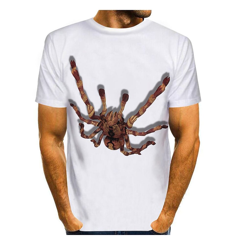 3D Graphic Short Sleeve Shirts Octopus