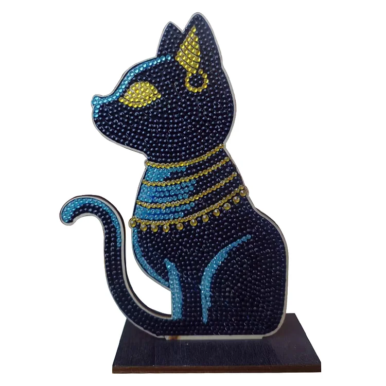 Egyptian Cat - Single Sided Ornaments - DIY Diamond Crafts
