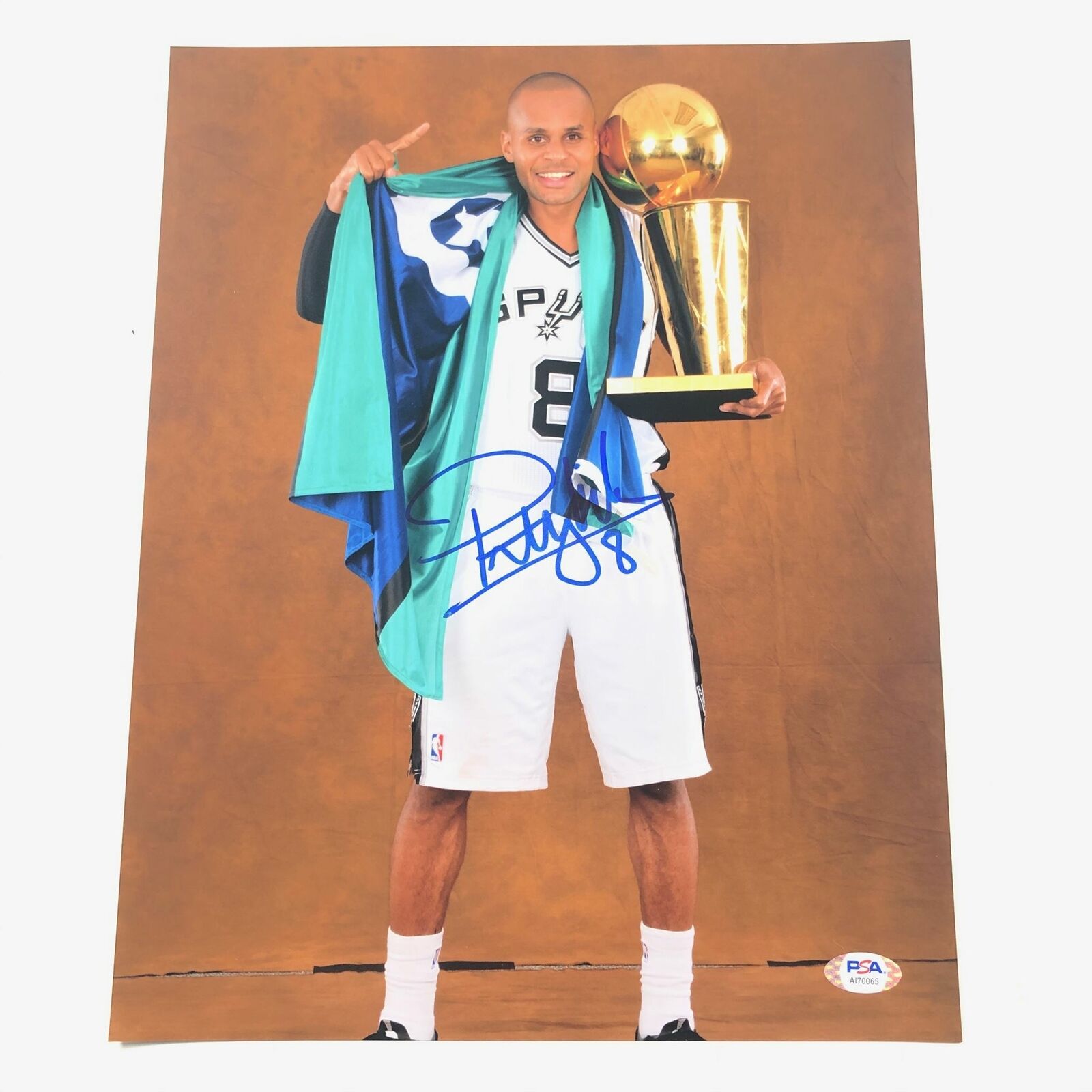 Patty Mills signed 11x14 Photo Poster painting PSA/DNA San Antonio Spurs Autographed