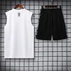 2025 Brazil Pre-Match Training White Vest+Shorts Football1:1 Thai Quality