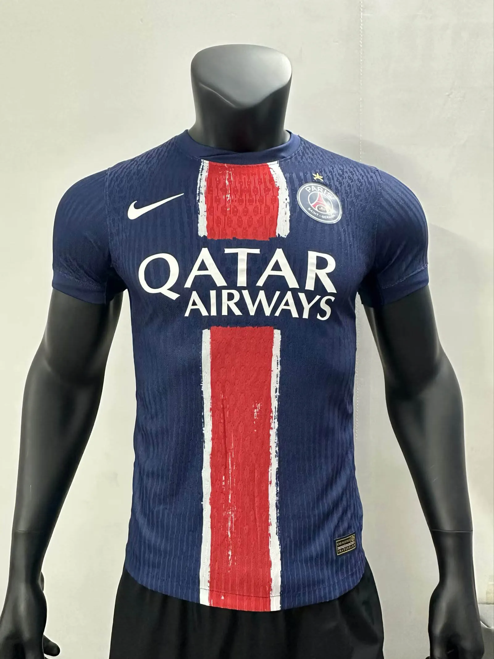 2024-2025 Player Version PSG Paris Saint-Germain Home Champions League Football Shirt 1:1 Thai Quality- Maxi Kit