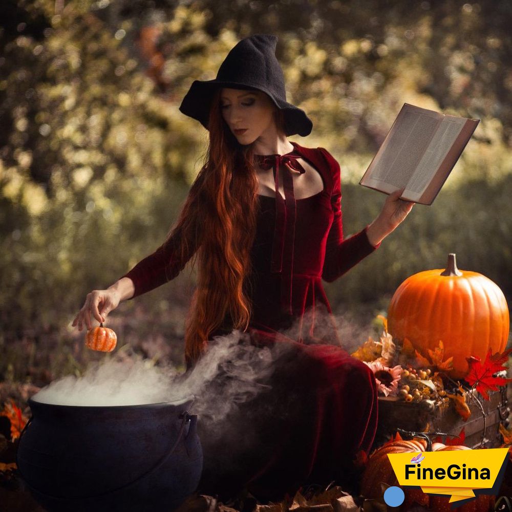 The Modern Witches Hat For Halloween Cosplay Costume And Daily Use