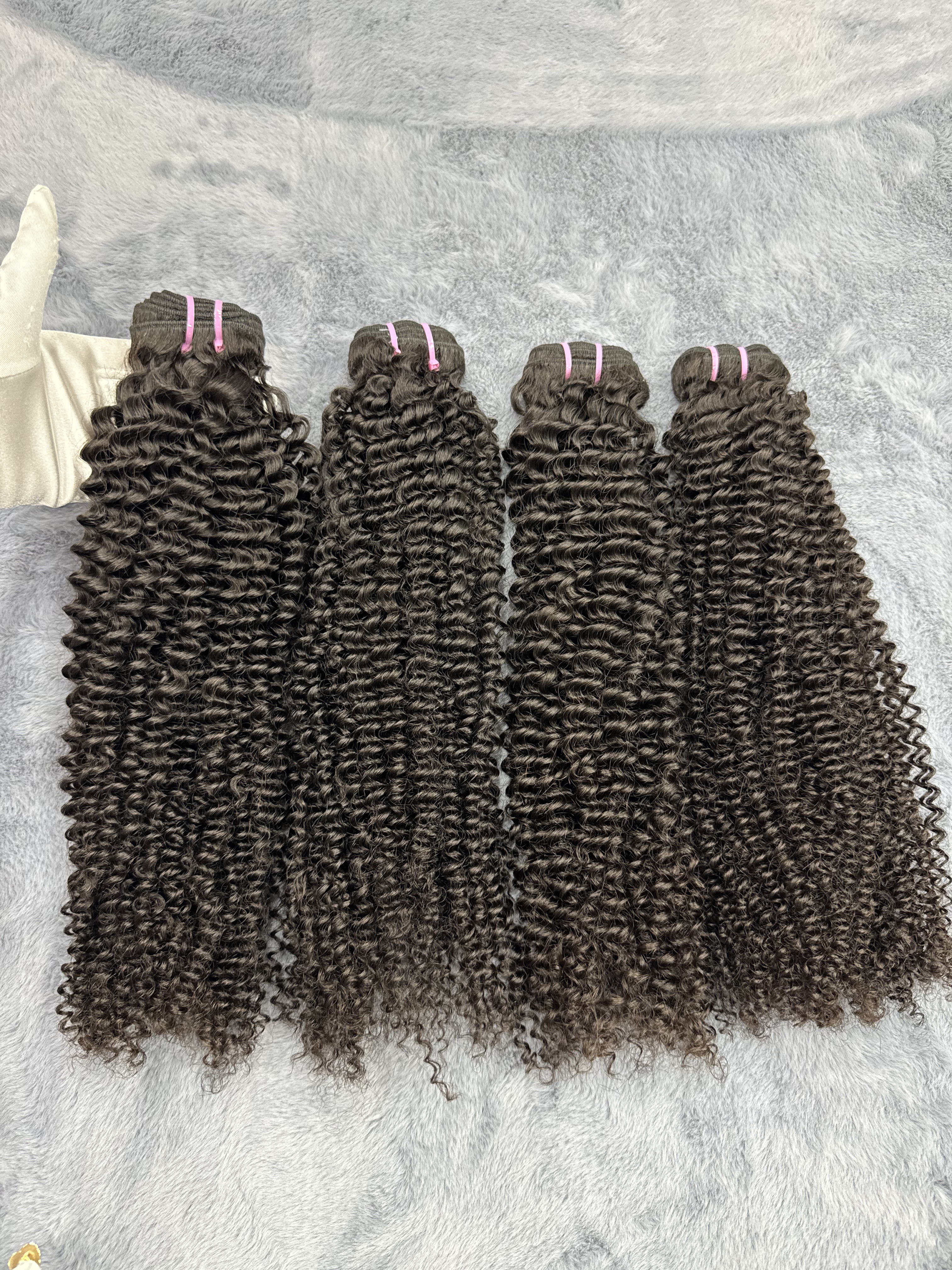 4PCS Jerry Curly Top Vrigin Hair Bundles | 12–30 Inch |Boruihair | 100% Human Hair