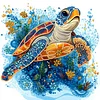 Diamond Painting-DIY Crystal Rhinestone Sea ​​Turtle