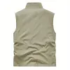 🥰Gilet de p&ecirc;che ext&eacute;rieur pour homme avec poches