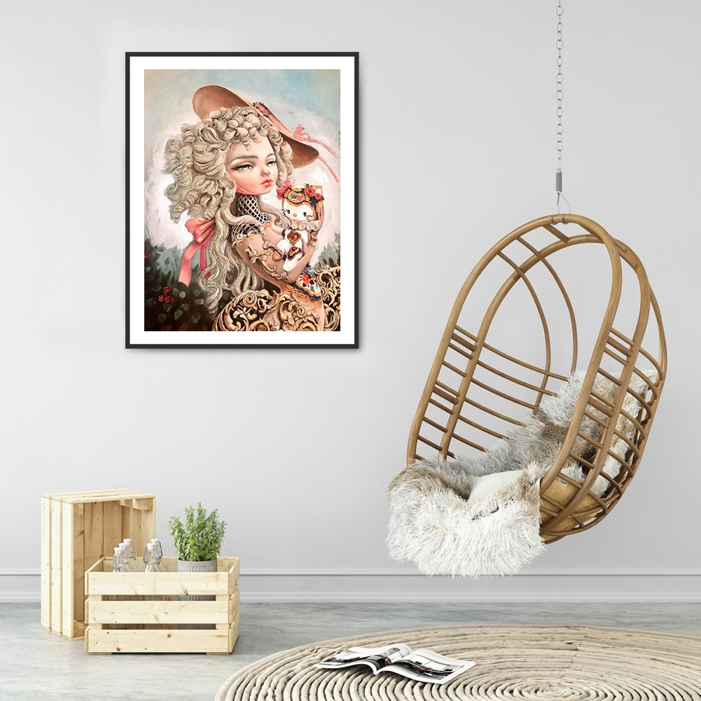 

Gothic Doll - Round Drill Diamond Painting - 30*40CM, 19, 501 Original