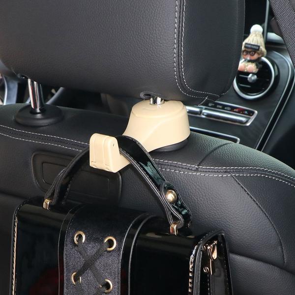 2 In 1 Headrest Hook & Phone Holder Bracket 4-6 Inch Seat Back ...