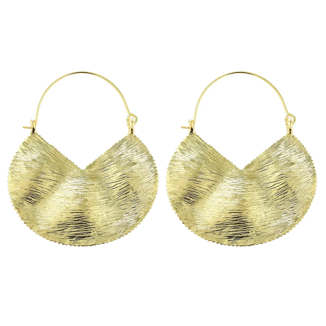 Dvacaman Golden Leaf Flower Earrings For Women Vintage Irregular Geometric Metal Long Drop Dangle Beetle Earrings Trendy Jewelry