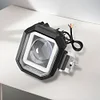 40W Motorcycle LED Spotlight 12-80V White Yellow Auxiliary Driving Lamp (White)