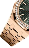 Rose Gold 904L Steel Khaki Green Dial - Watch - 37mm