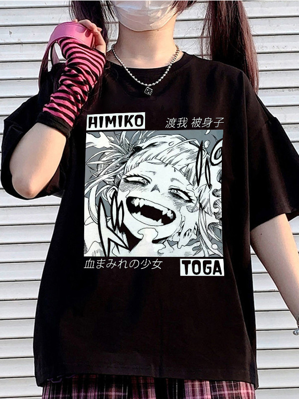 Dark Girl Printed Oversize T-shirt