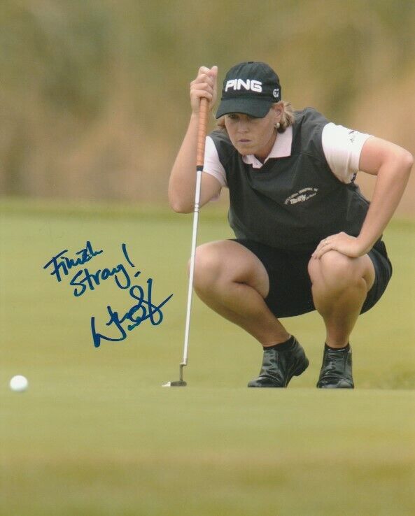 WENDY WARD SIGNED LPGA GOLF 8x10 Photo Poster painting! Autograph