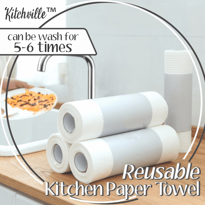 KitchVilleTM Reusable Kitchen Paper Towel
