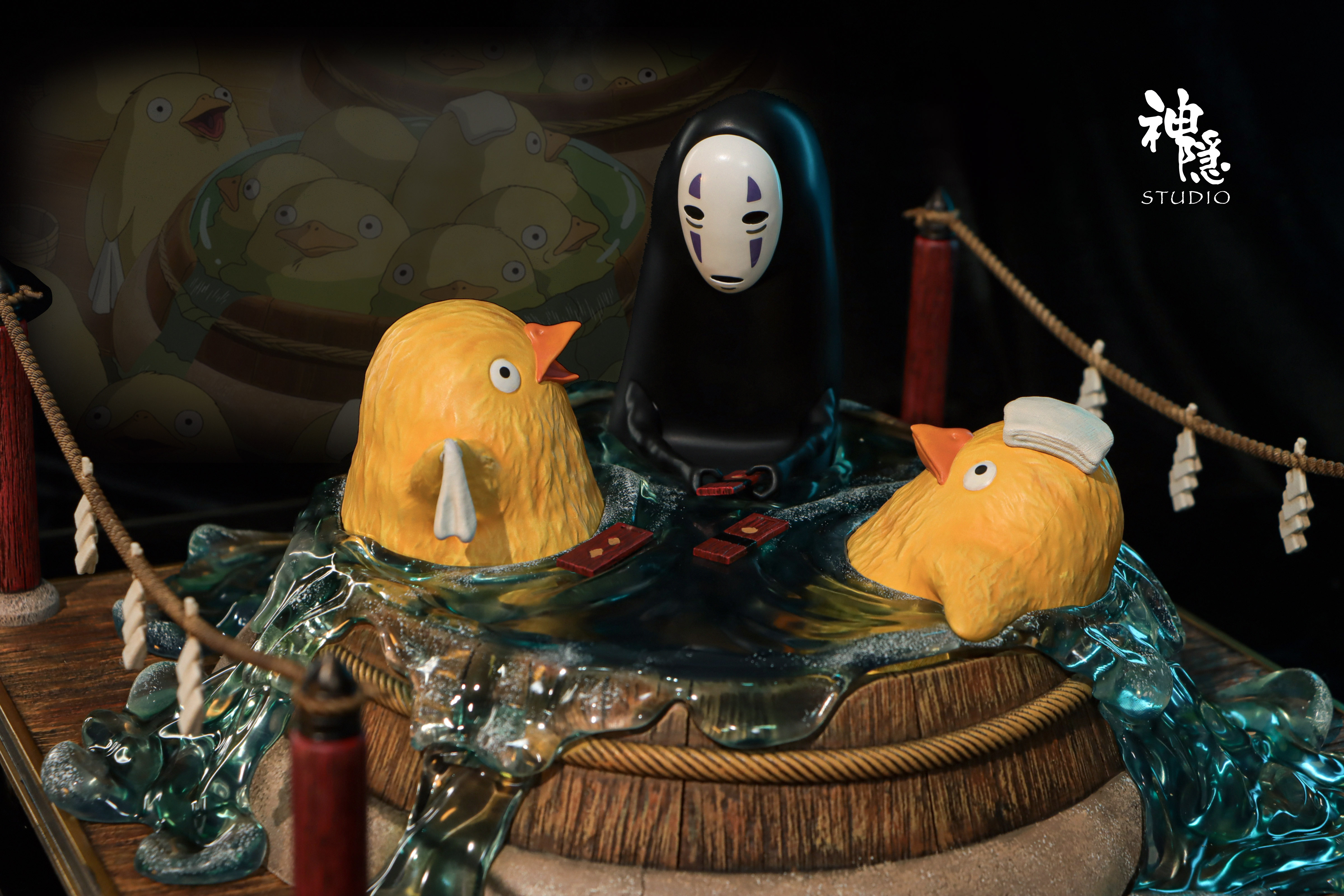 Shen Yin Studio - Encounter Series No Face X Otori Sama Spirited Away-
