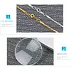 Chain Magnifying Glass 5X Magnifier Jewelry Loupe Necklace for Reading Gift