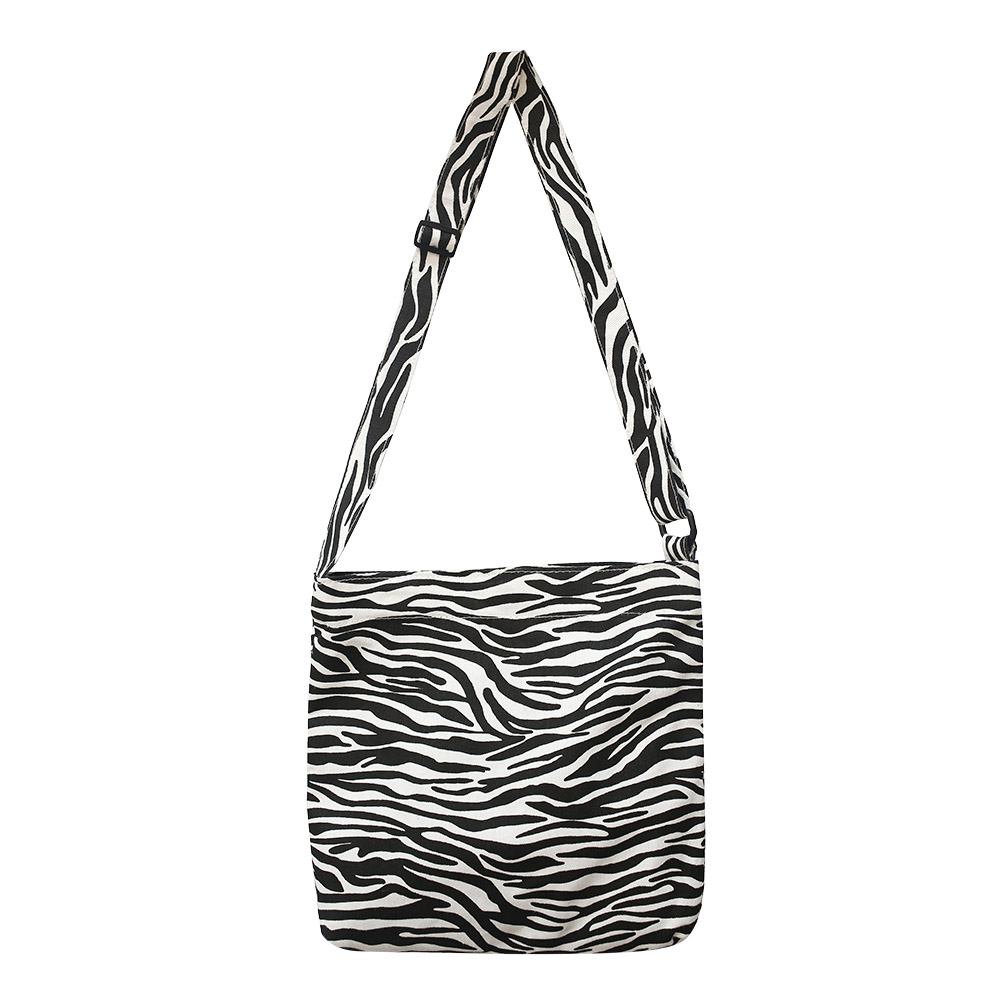 

Canvas Shoulder Bag Animal Leopard Zebra Pattern Crossbody Handbags, 501 Original