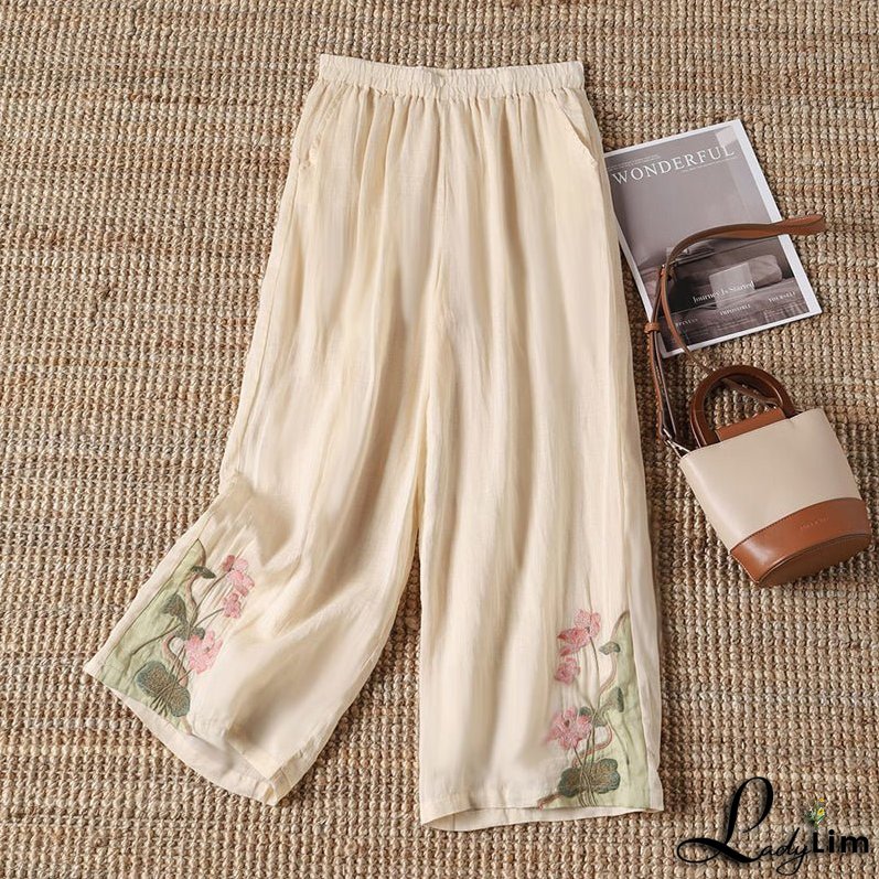 Edgy and breezy Pants