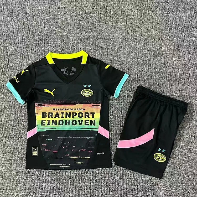 24-25 kids PSV Eindhoven away football jersey