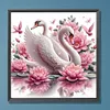 Swan-Full Round Diamond Painting 30*30CM