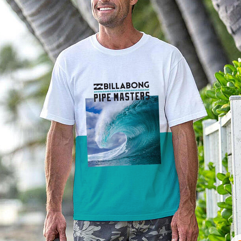Men's Vintage Billabong Beach Surf T-Shirt