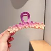 Gradient Colors Flower Design Hair Claws