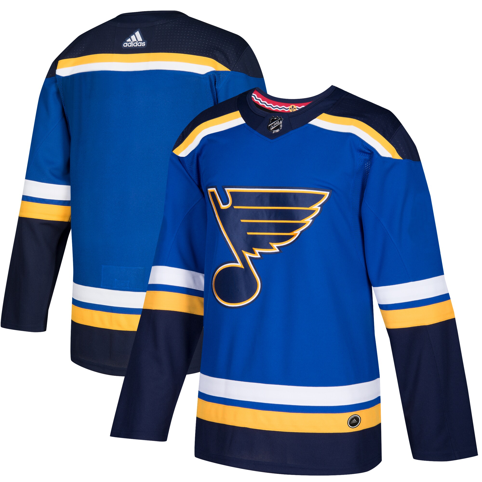 St. Louis Blues  Home  Blank Jersey &ndash; Blue mysite